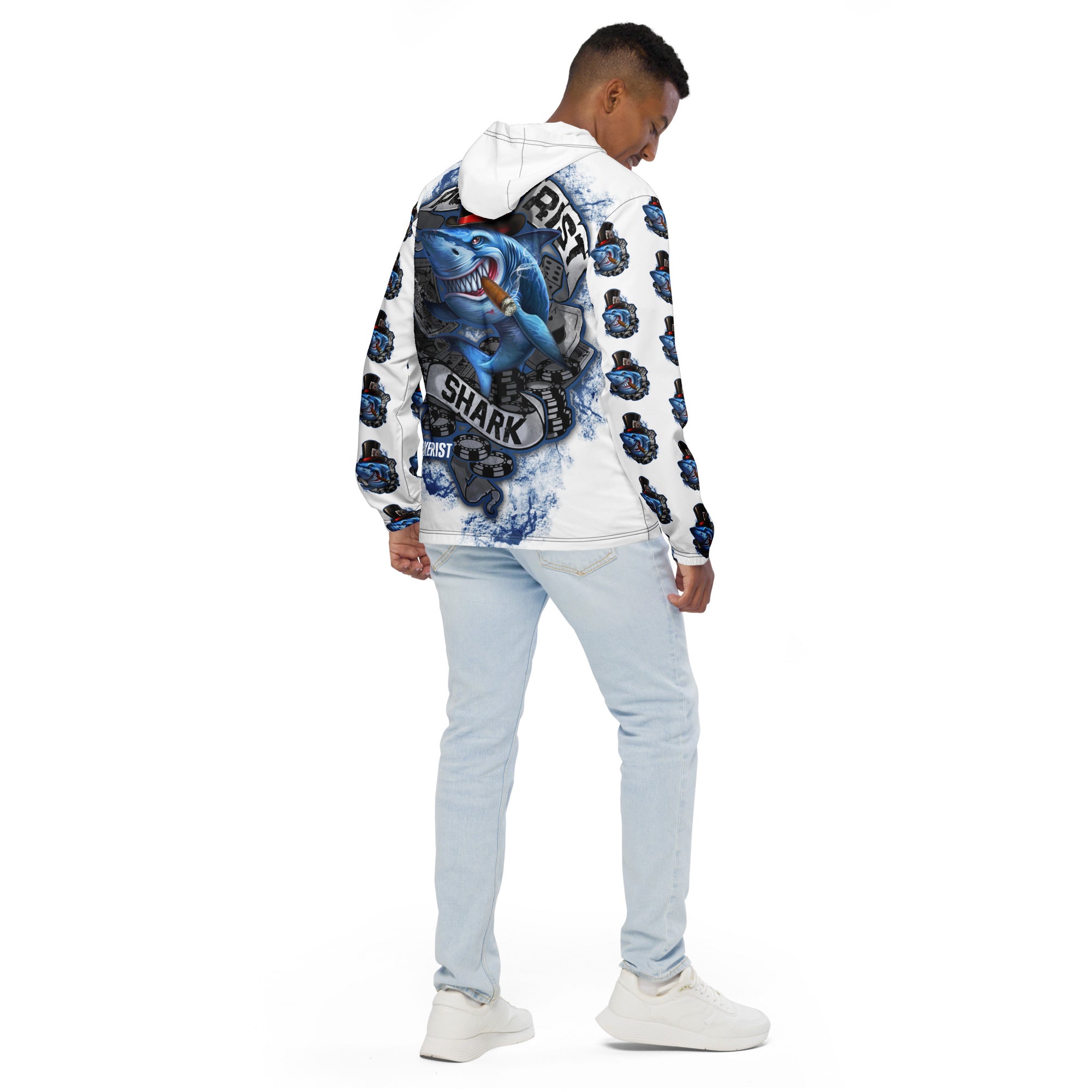 Pokerist Shark - Men’s windbreaker