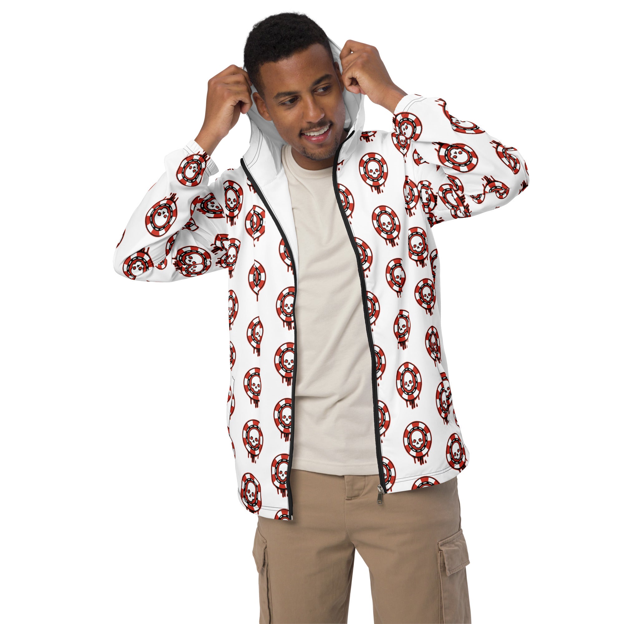 Skull Flat - Men’s windbreaker