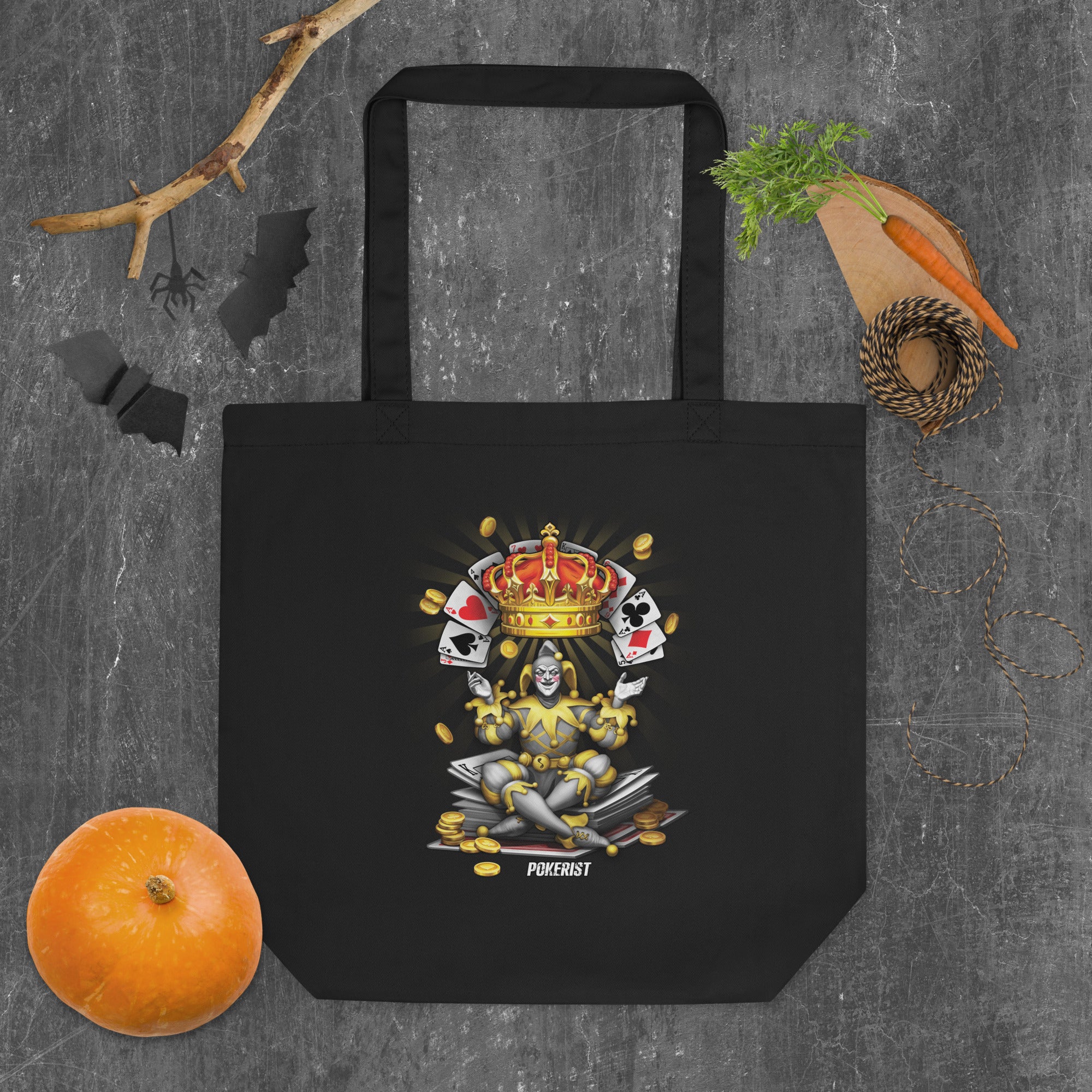 Joker Crown - Eco Tote Bag - Pokerist