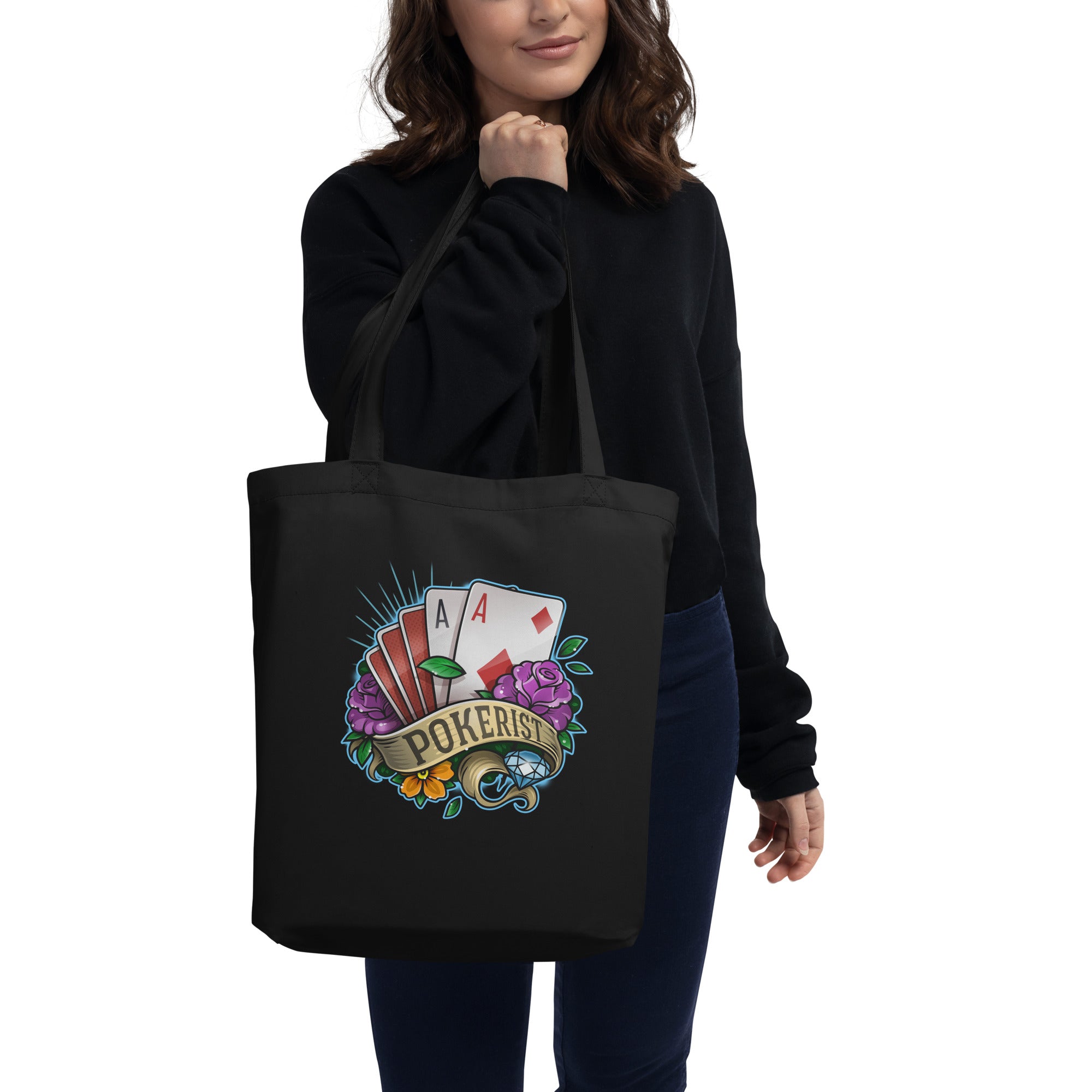 Old School Tattoo - Eco Tote Bag - Pokerist