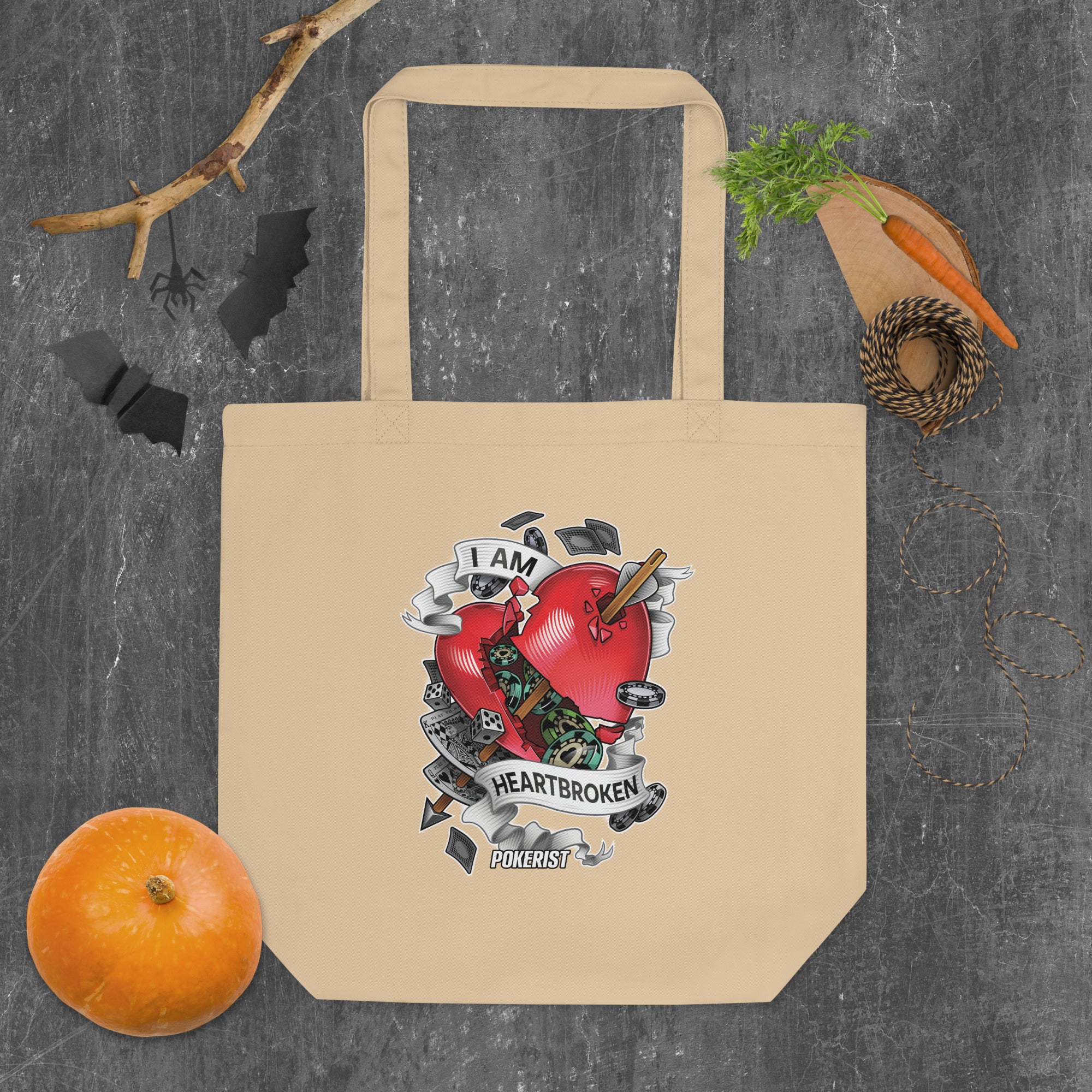 I am Heartbroken - Eco Tote Bag - Pokerist
