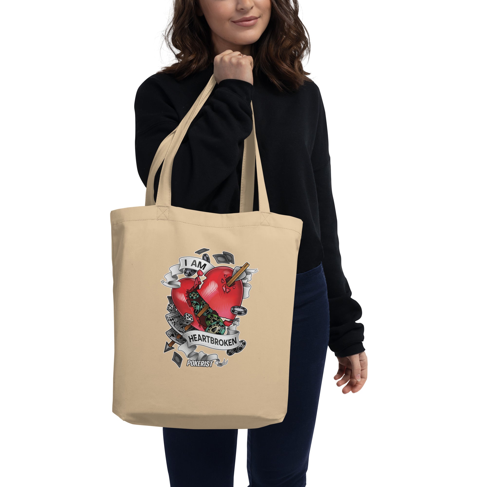 I am Heartbroken - Eco Tote Bag - Pokerist