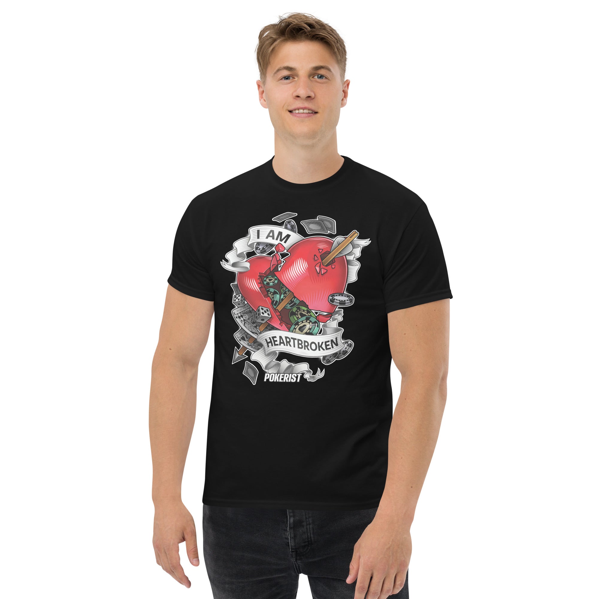 I am Heartbroken - Men's classic tee - Pokerist