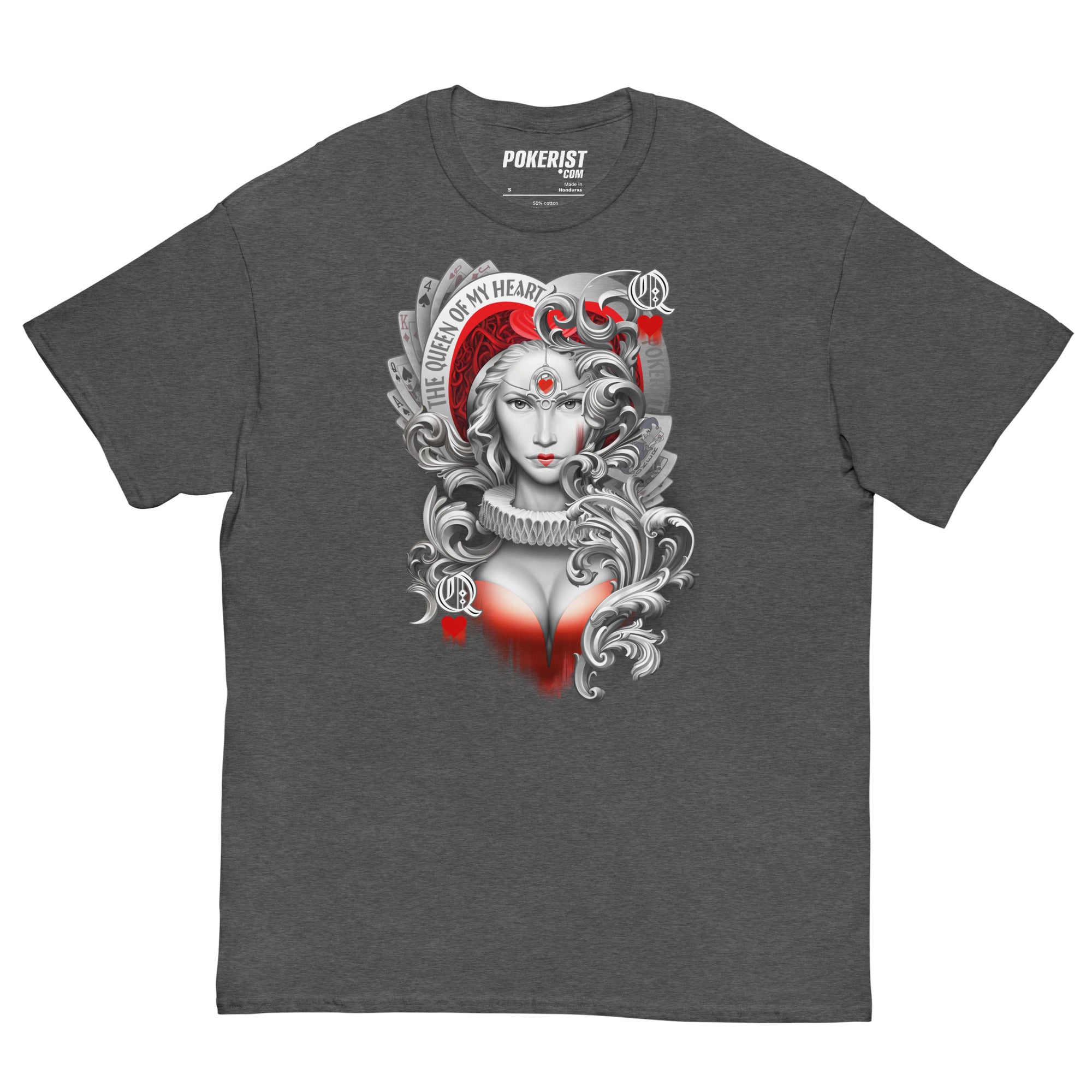 Queen Hearts - Men's classic tee - Pokerist