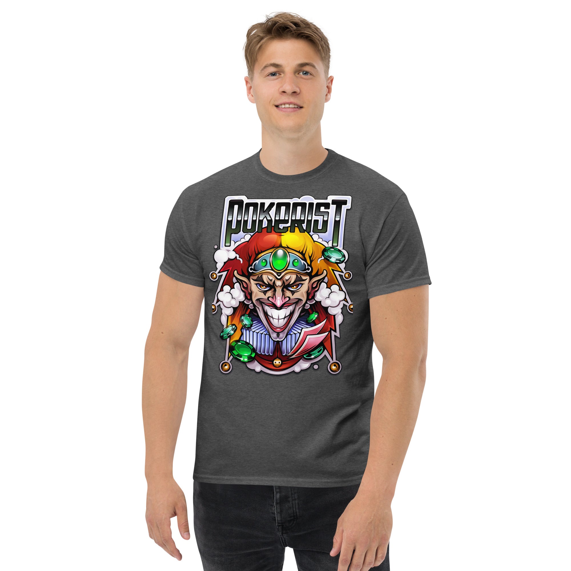 Scary Joker - Men's classic tee - Pokerist