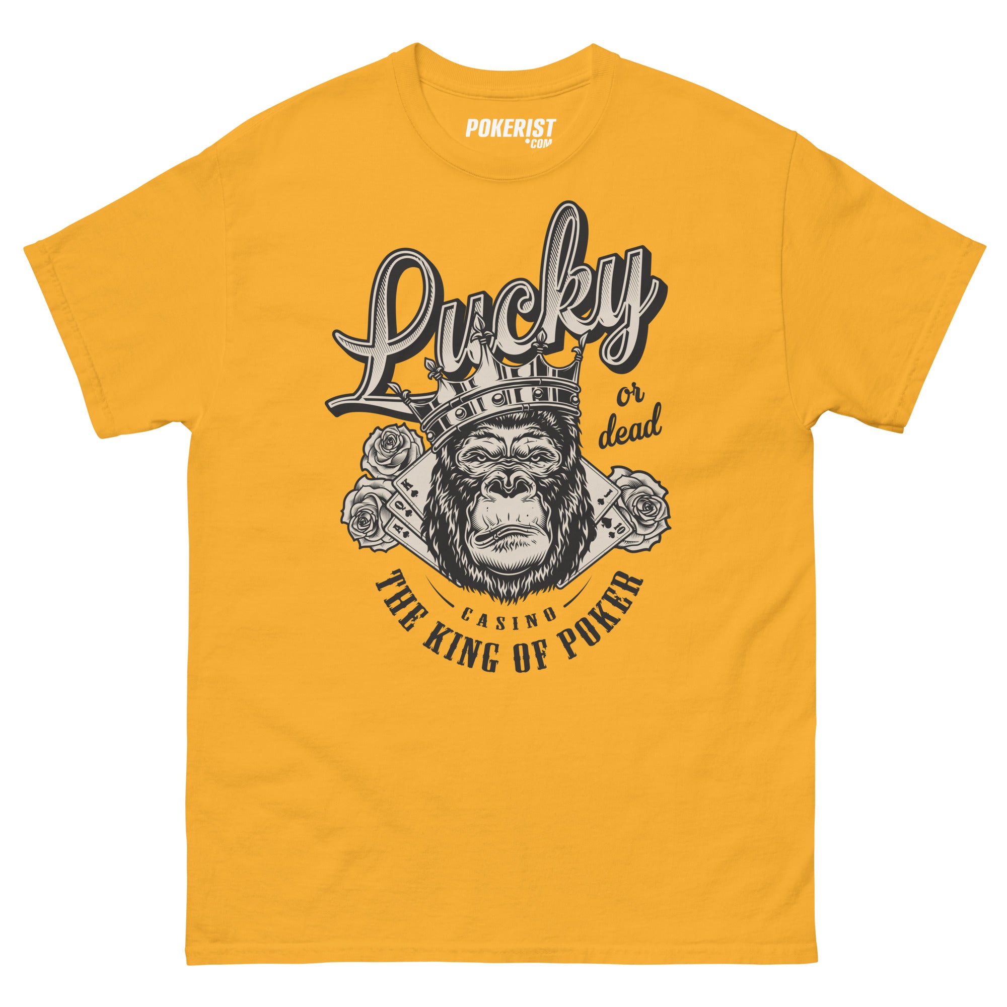 Lucky the King of Poker - Men's classic tee - Pokerist
