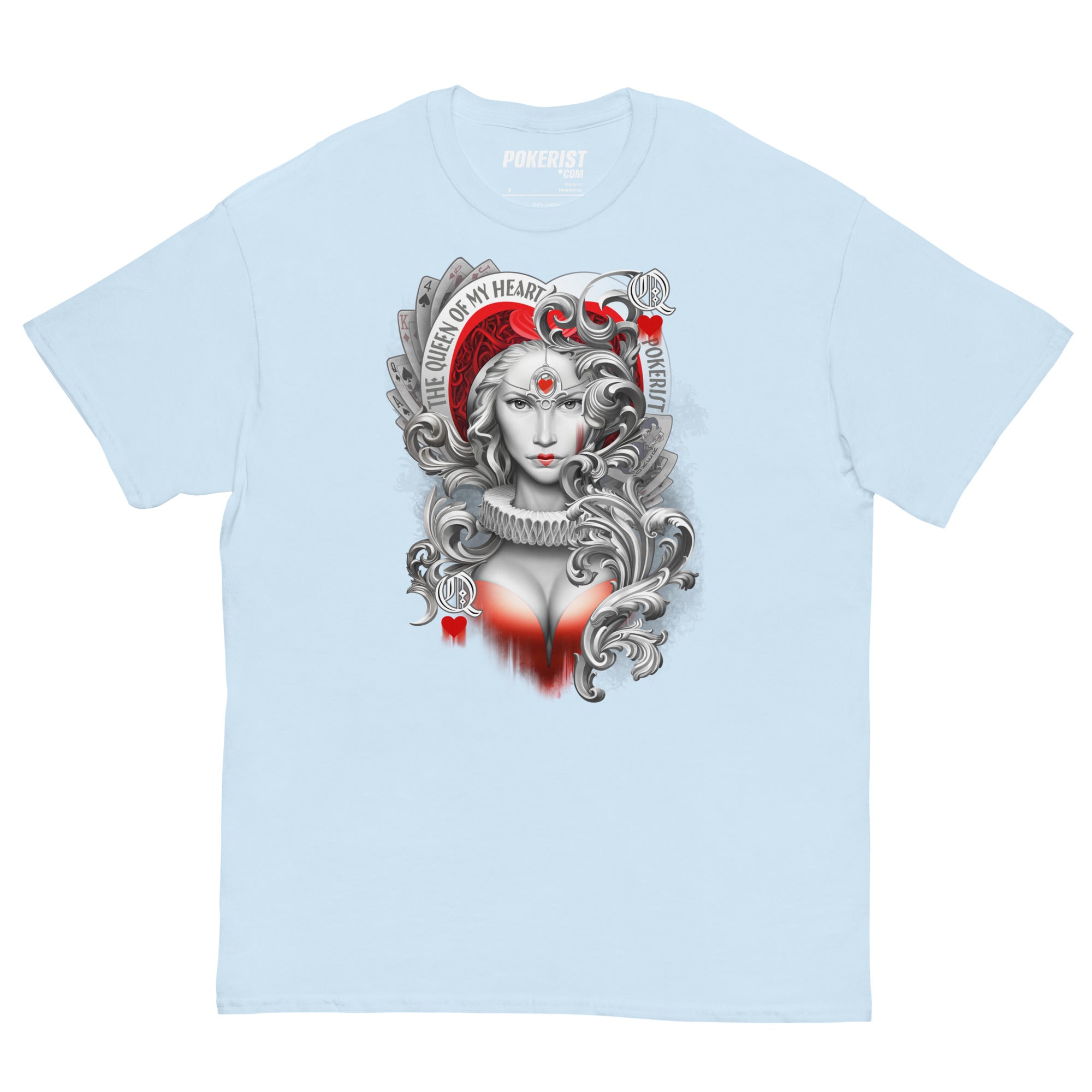 Queen Hearts - Men's classic tee - Pokerist