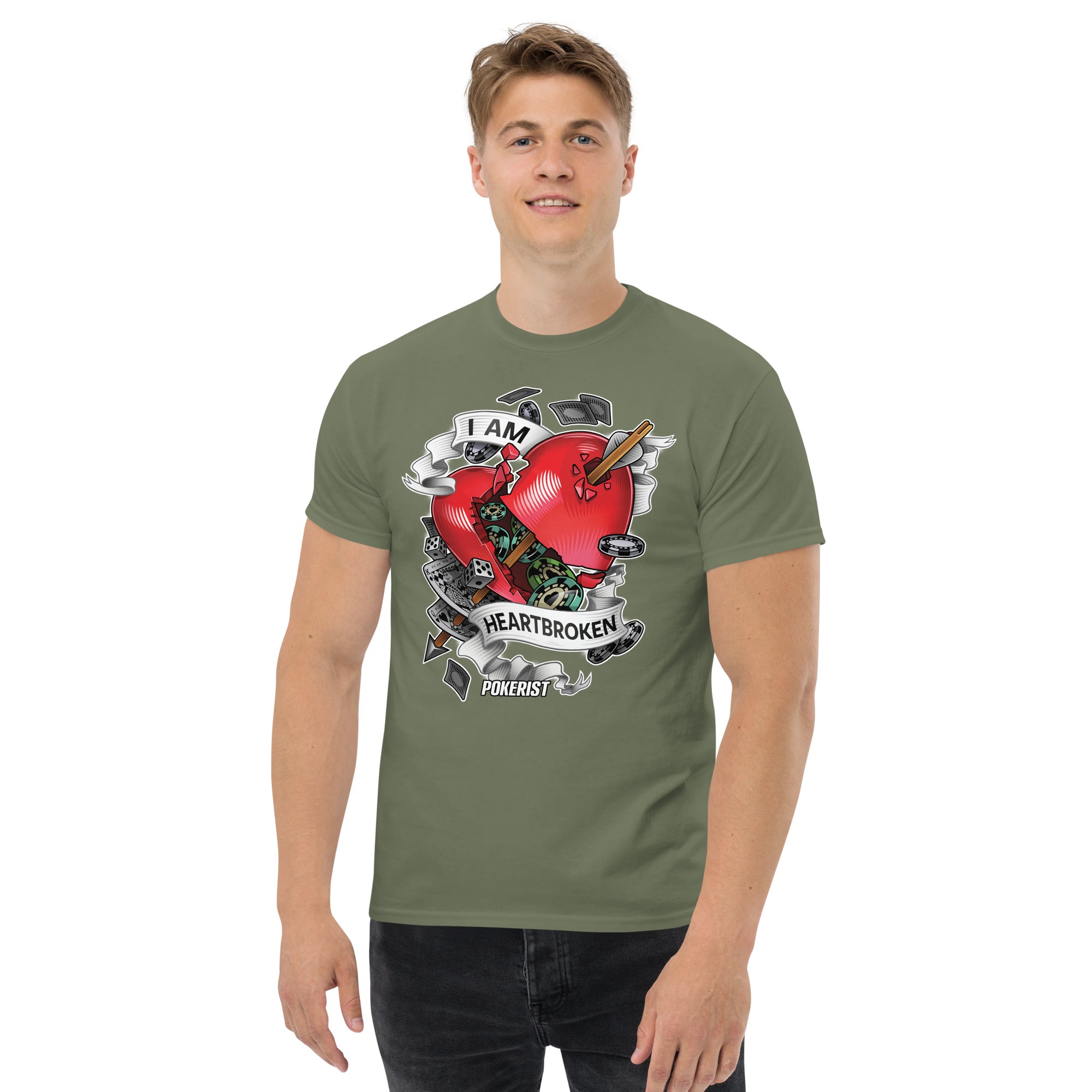 I am Heartbroken - Men's classic tee - Pokerist