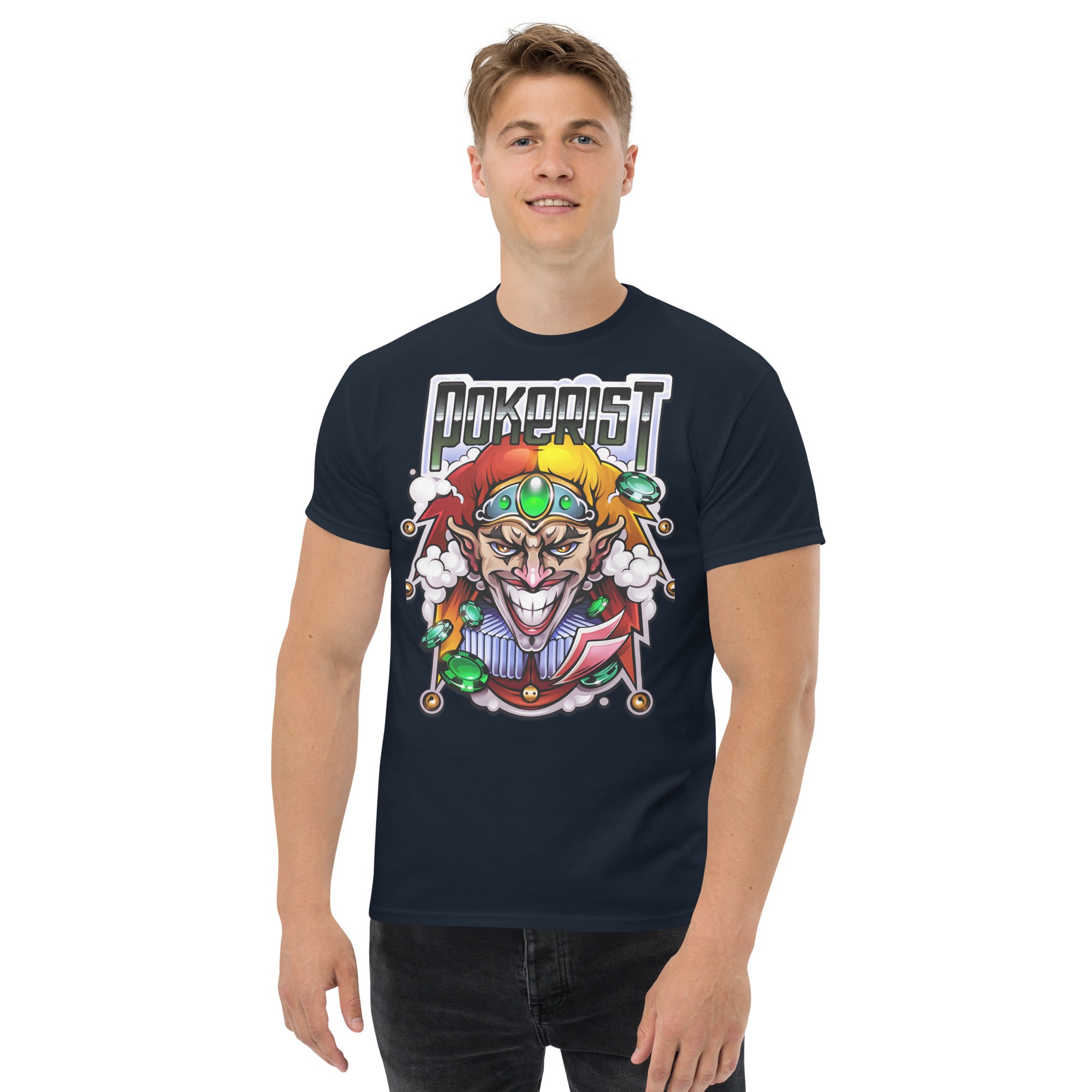 Scary Joker - Men's classic tee - Pokerist