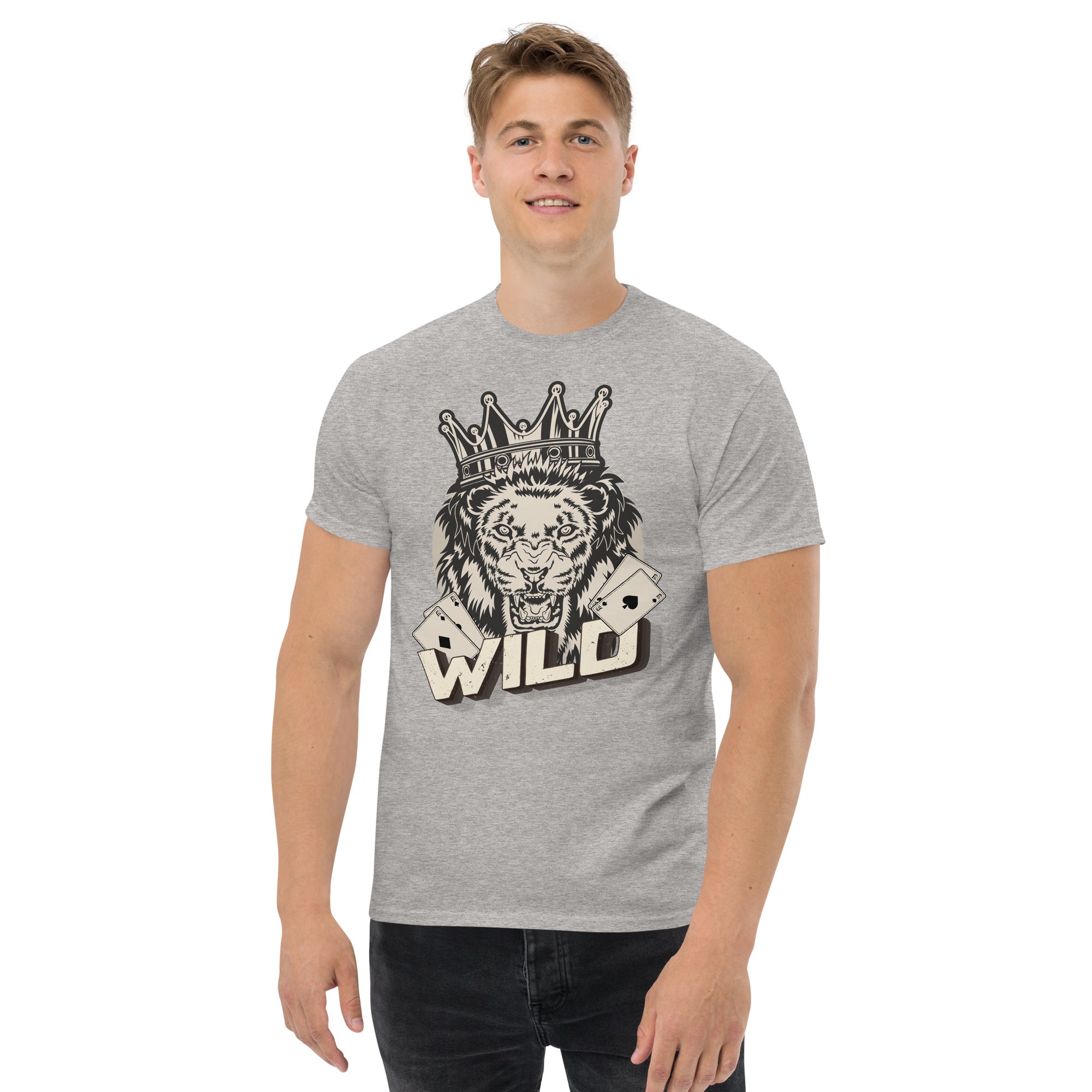 Poker Lion - Men's classic tee - Pokerist