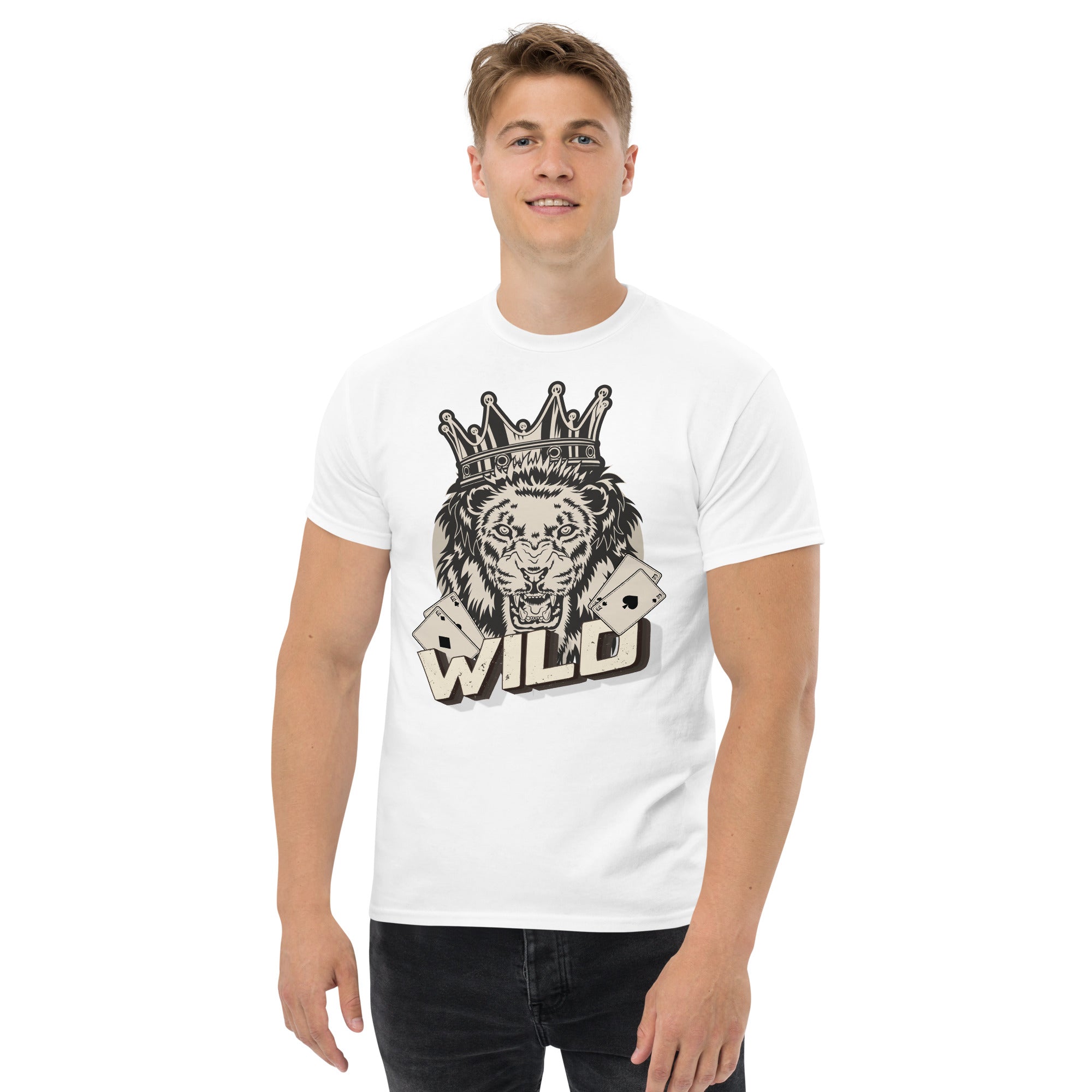 Poker Lion - Men's classic tee - Pokerist