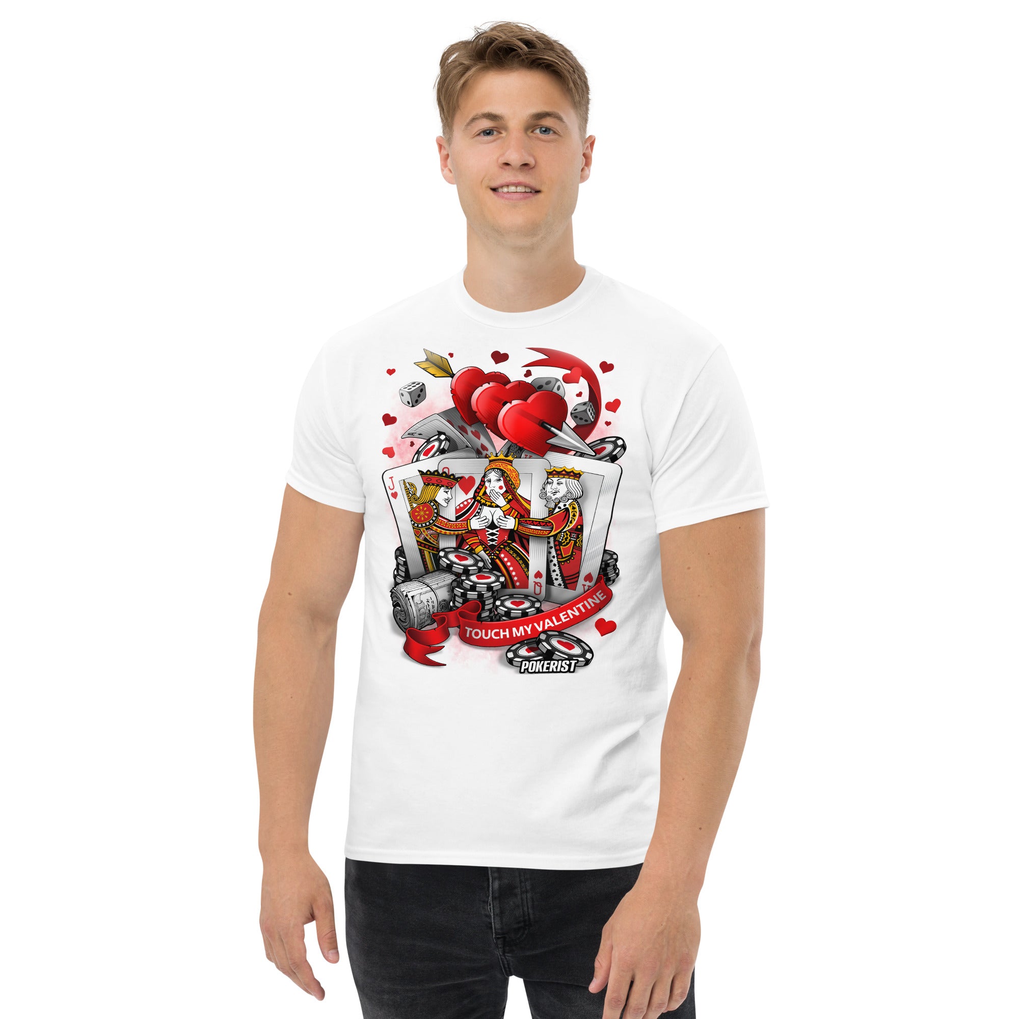 Touch my Valentine - Men's classic tee - Pokerist