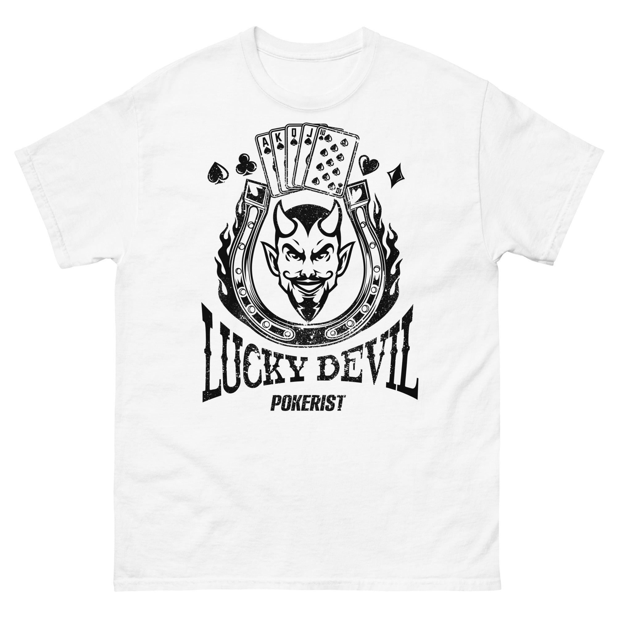 Lucky Devil - Men's classic tee - Pokerist