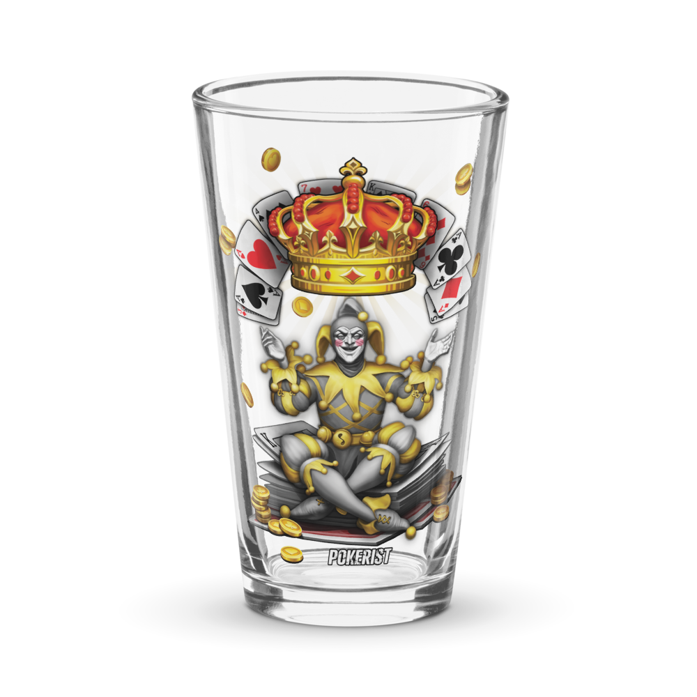 Joker Crown - Shaker pint glass