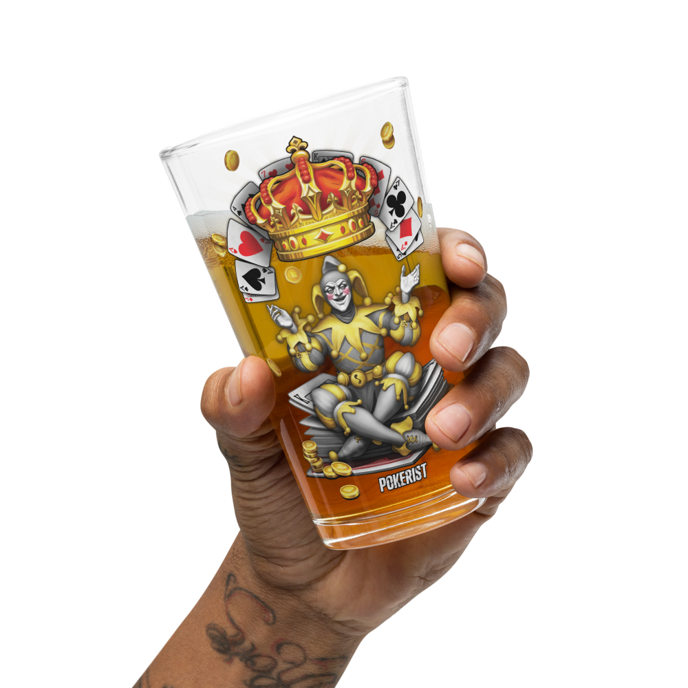Joker Crown - Shaker pint glass