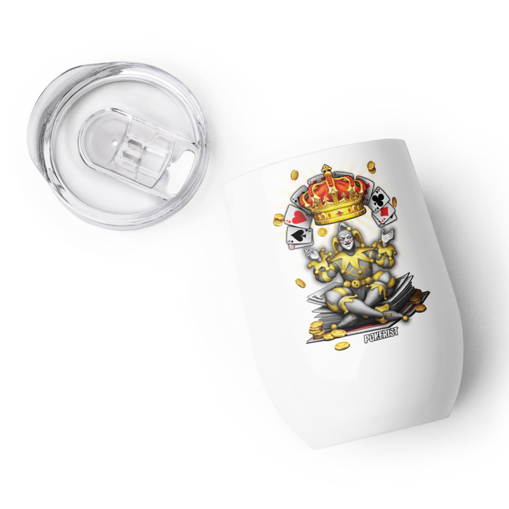 Joker Crown - Wine tumbler