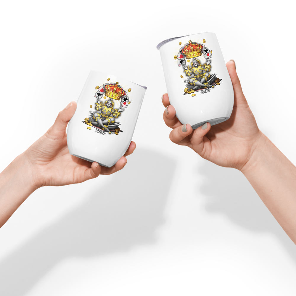 Joker Crown - Wine tumbler