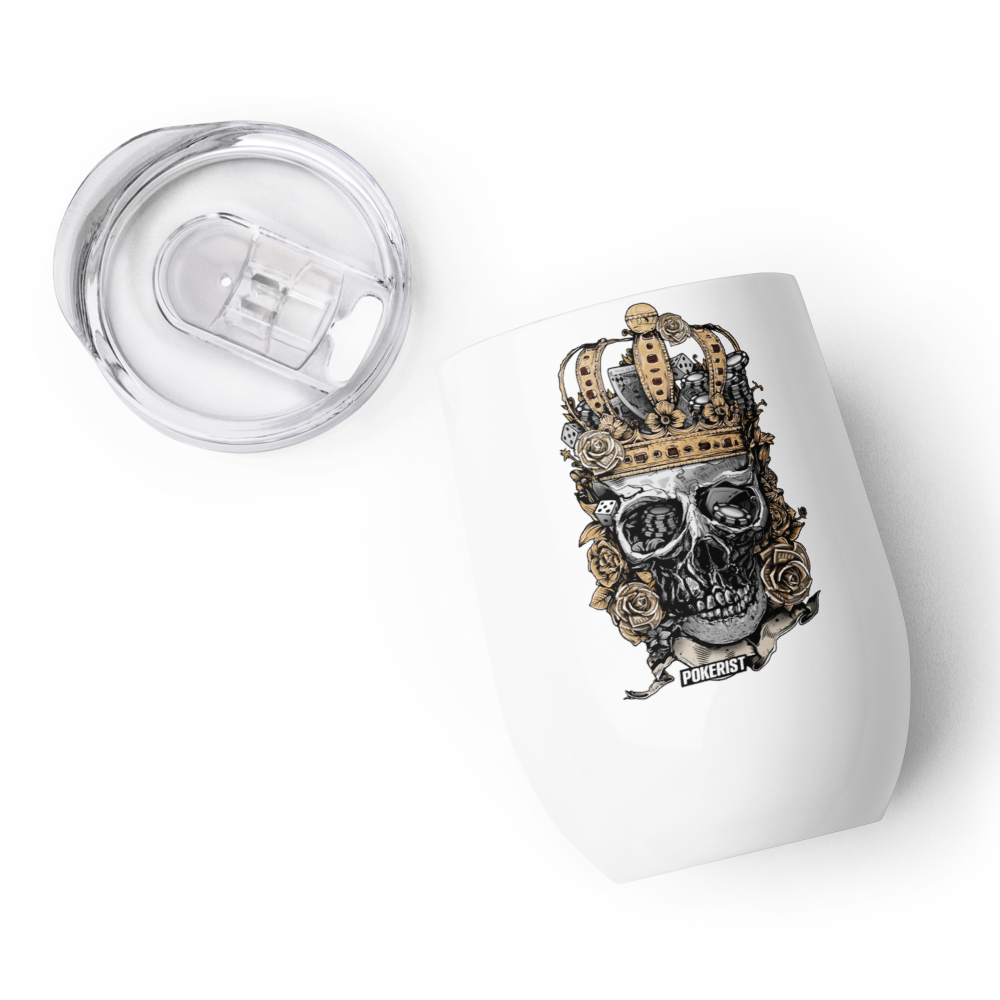 Skull Crown - Wine tumbler