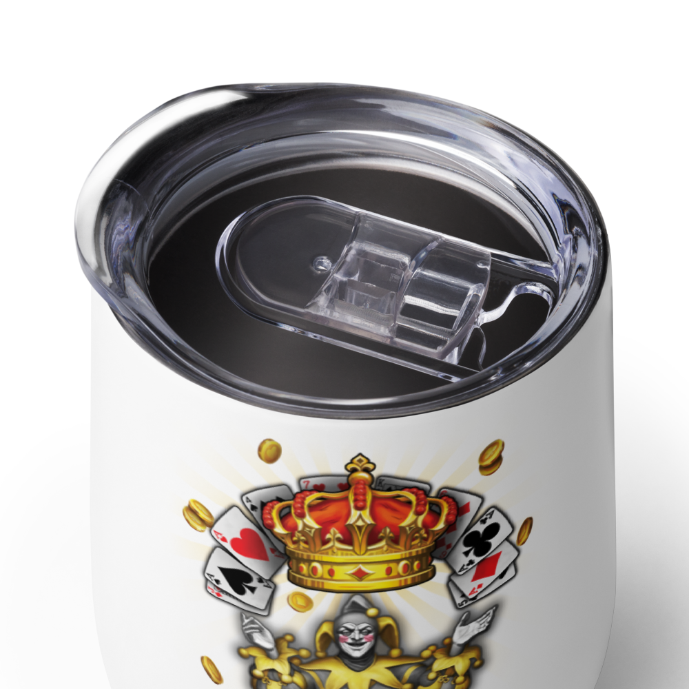 Joker Crown - Wine tumbler