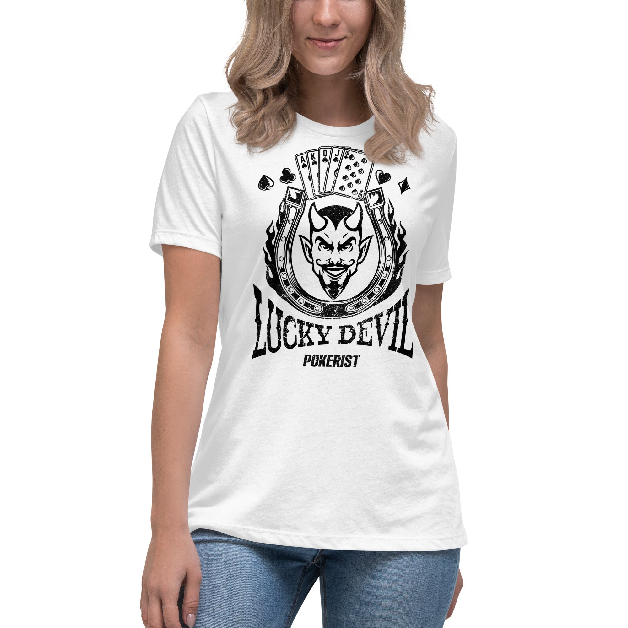 Lucky Devil - Women's Relaxed T-Shirt